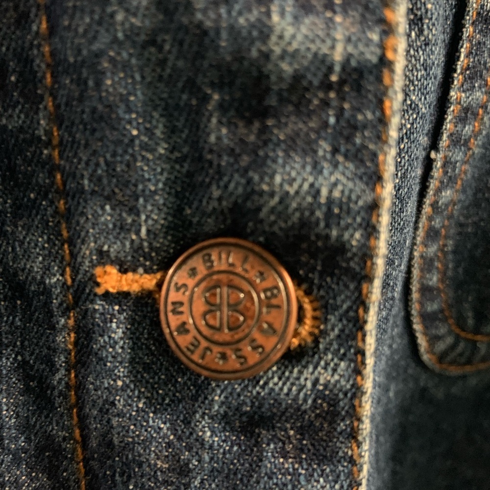 Vintage Bill Blass Jeanswear Woman’s Denim Chore Jacket Barn Coat 90’s Size 1X - Picture 4 of 16